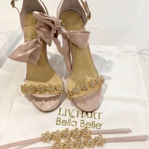 Bella Belle Mariee Embellished Sandal